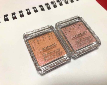 シマリングオーロラアイズ/キャンメイク/単色アイシャドウを使ったクチコミ(1枚目)