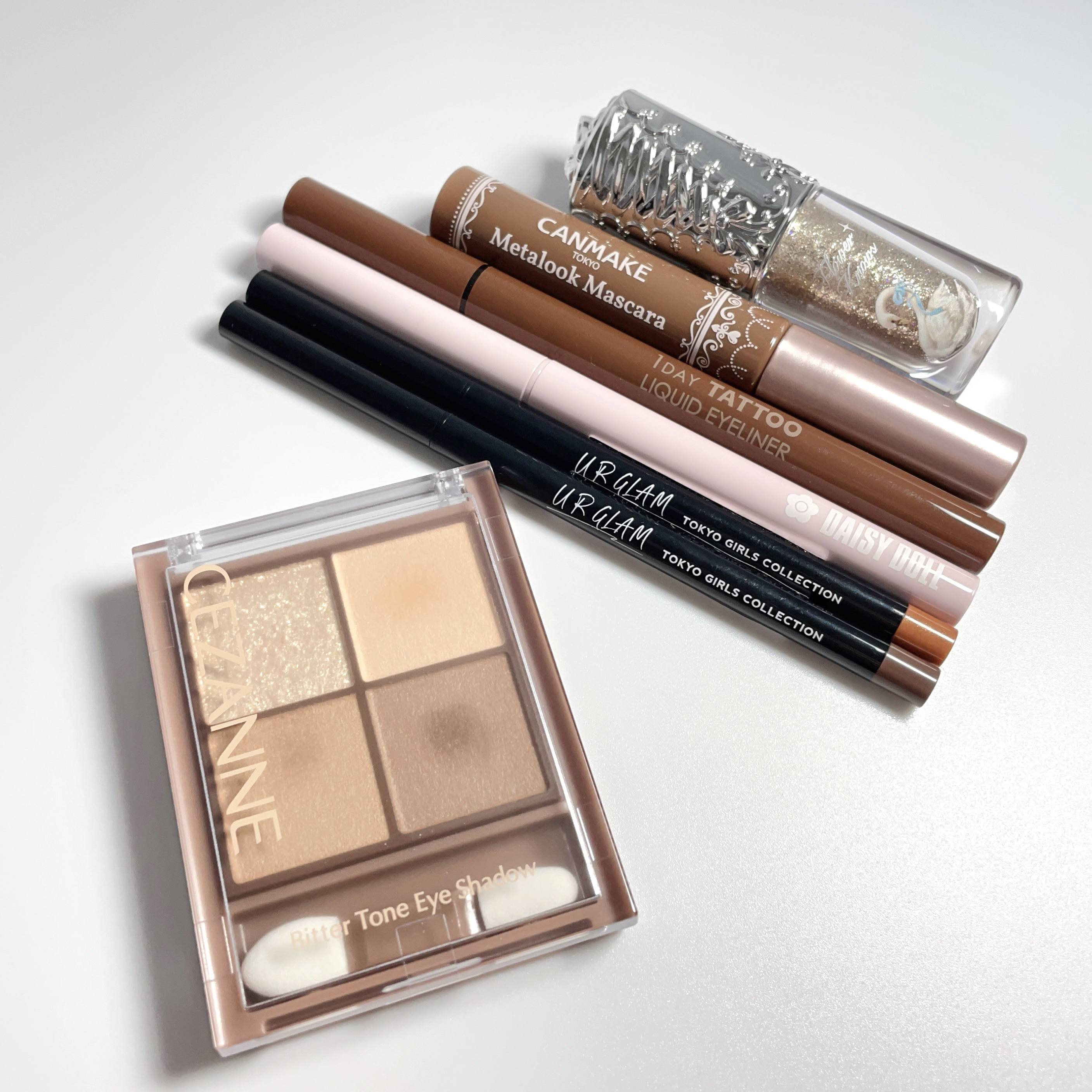 ビタートーンアイシャドウ 01 オレンジガナッシュ/CEZANNE/パウダーアイシャドウを使ったクチコミ（2枚目）