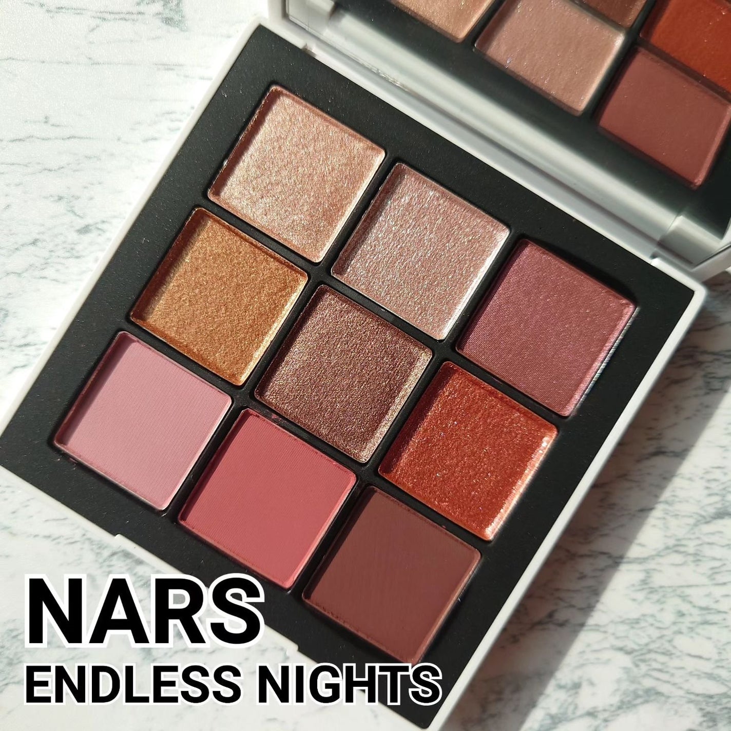 エンドレスナイツ アイシャドーパレット/NARS/アイシャドウパレットを使ったクチコミ(1枚目)