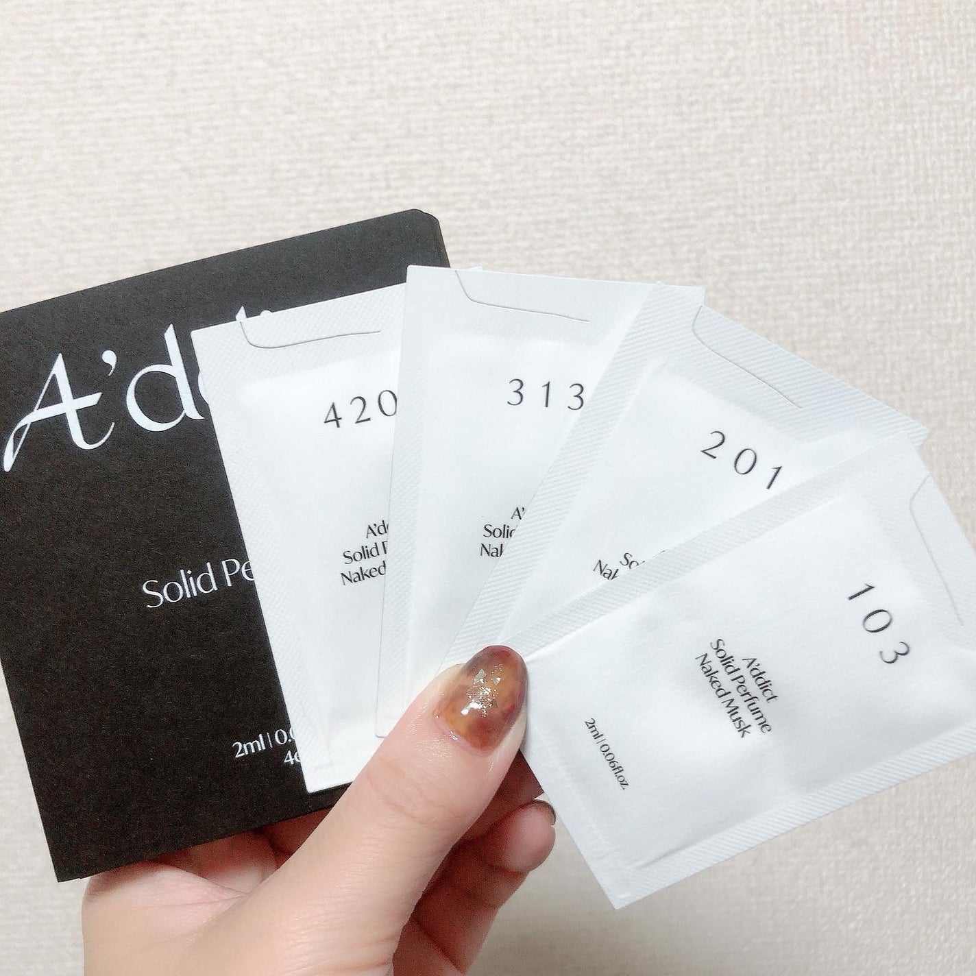 ソリッドパフューム ムスク 103/Addct/練り香水を使ったクチコミ(2枚目)