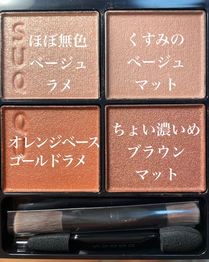 シグニチャー カラー アイズ/SUQQU/アイシャドウパレットを使ったクチコミ(2枚目)