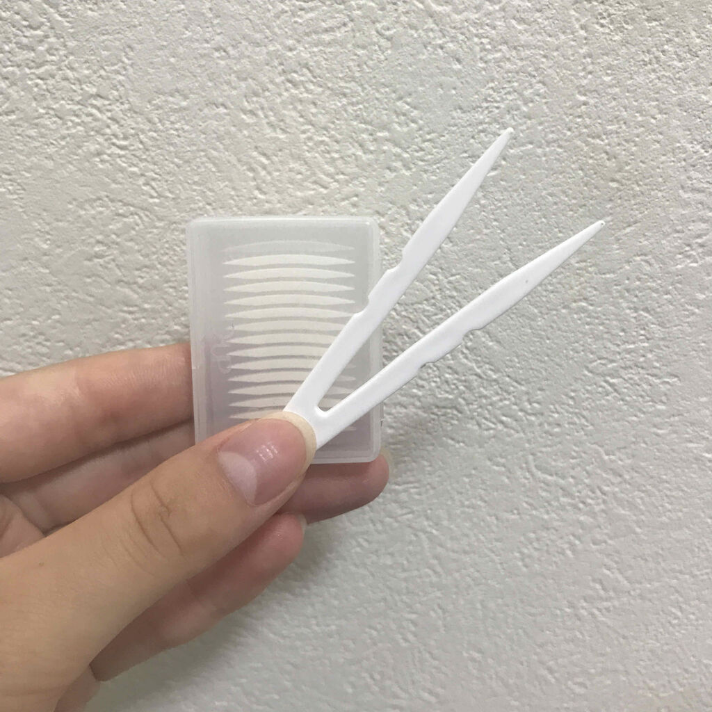 ワンダーアイリッドテープ Mild/D-UP/二重まぶた用アイテムを使ったクチコミ（2枚目）