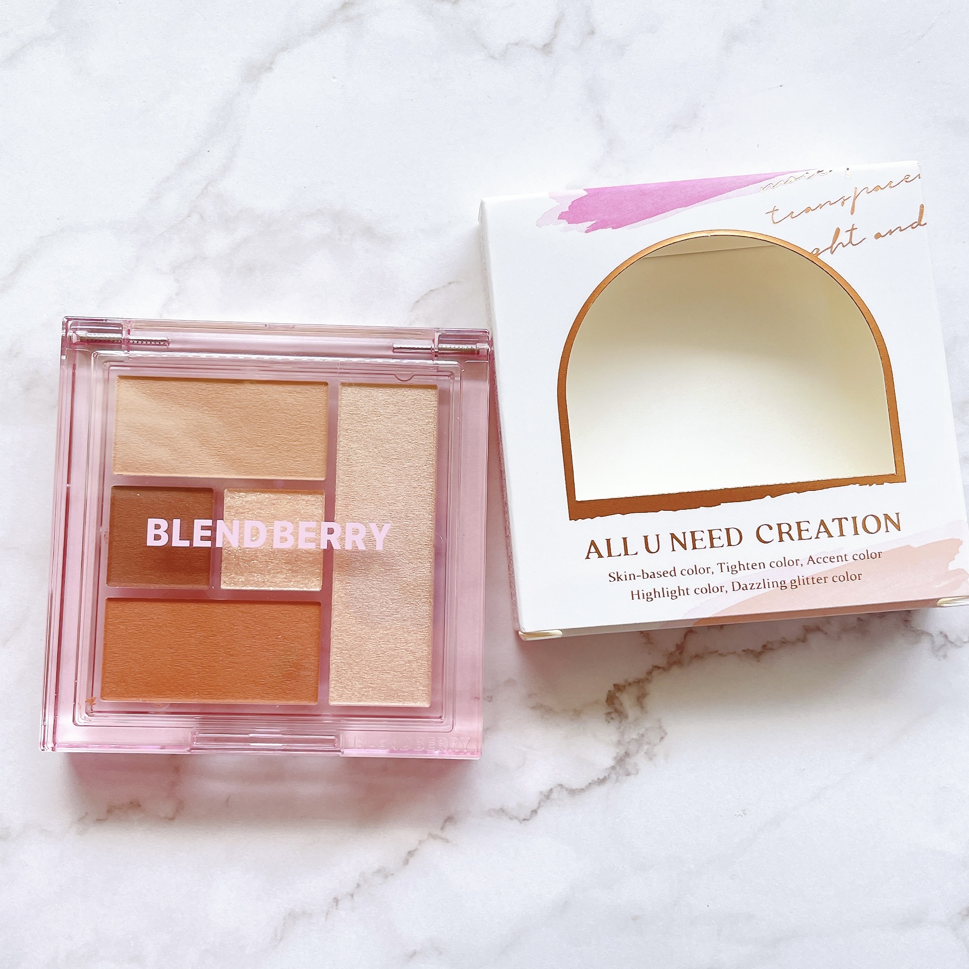 ブレンドベリー オールユーニード クリエイション/BLEND BERRY/マルチパレットを使ったクチコミ（3枚目）