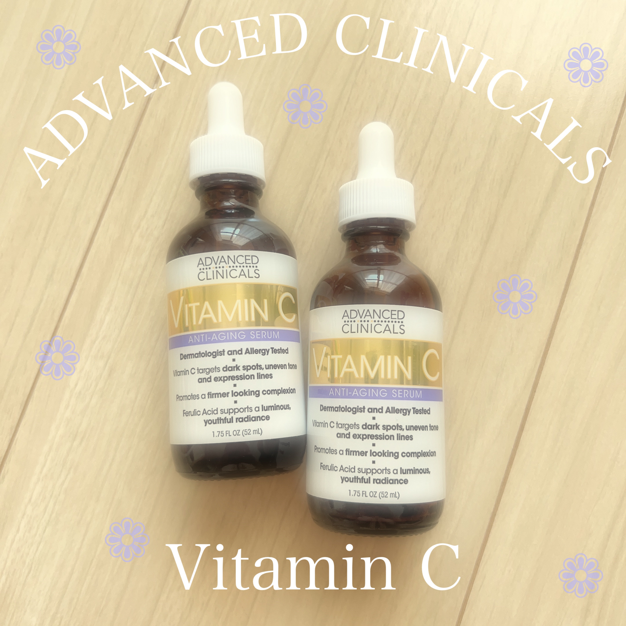 ビタミンCセラム/ADVANCED CLINICALS/美容液を使ったクチコミ（1枚目）