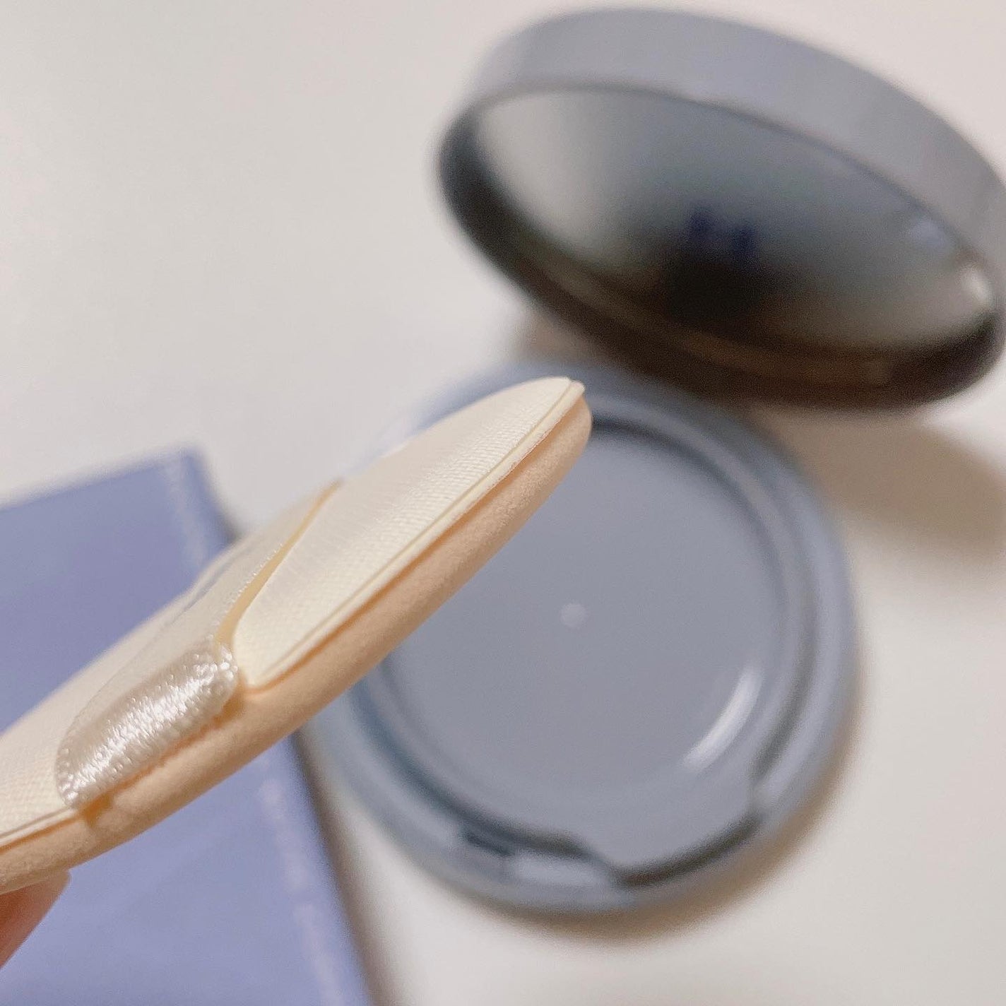 セカンドスキンメッシュマットクッション/hince/クッションファンデーションを使ったクチコミ(3枚目)