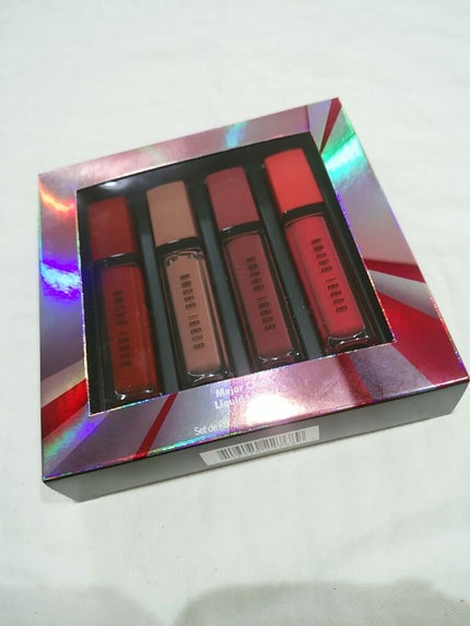 メジャー クラッシュ リキッド リップ セット/BOBBI BROWN/口紅を使ったクチコミ(1枚目)