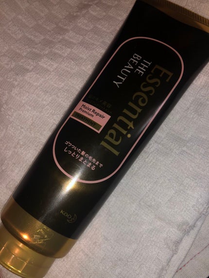 THE BEAUTY 髪のキメ美容プレミアムトリートメント<モイストリペアプレミアム>/エッセンシャル/洗い流すヘアトリートメントを使ったクチコミ(1枚目)