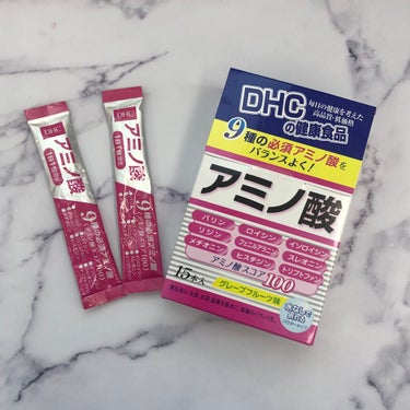 DHC アミノ酸のクチコミ「DHアミノ酸

運動前にこれ1本！！
ホットヨガの前に1本！
これを飲むと違う！快調✨
レッス.....」（1枚目）