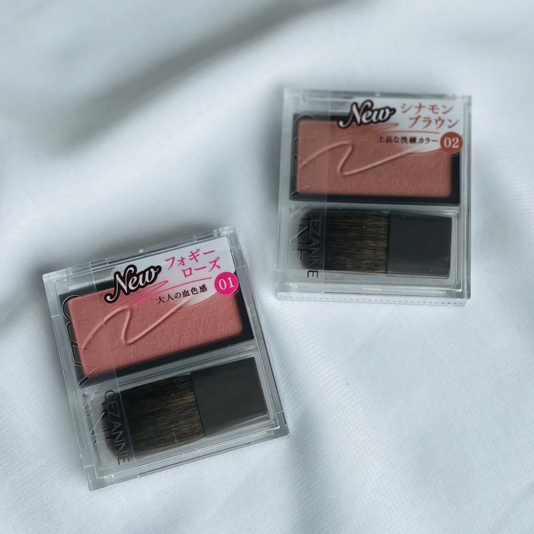 チークブラッシュ/CEZANNE/パウダーチークを使ったクチコミ(5枚目)