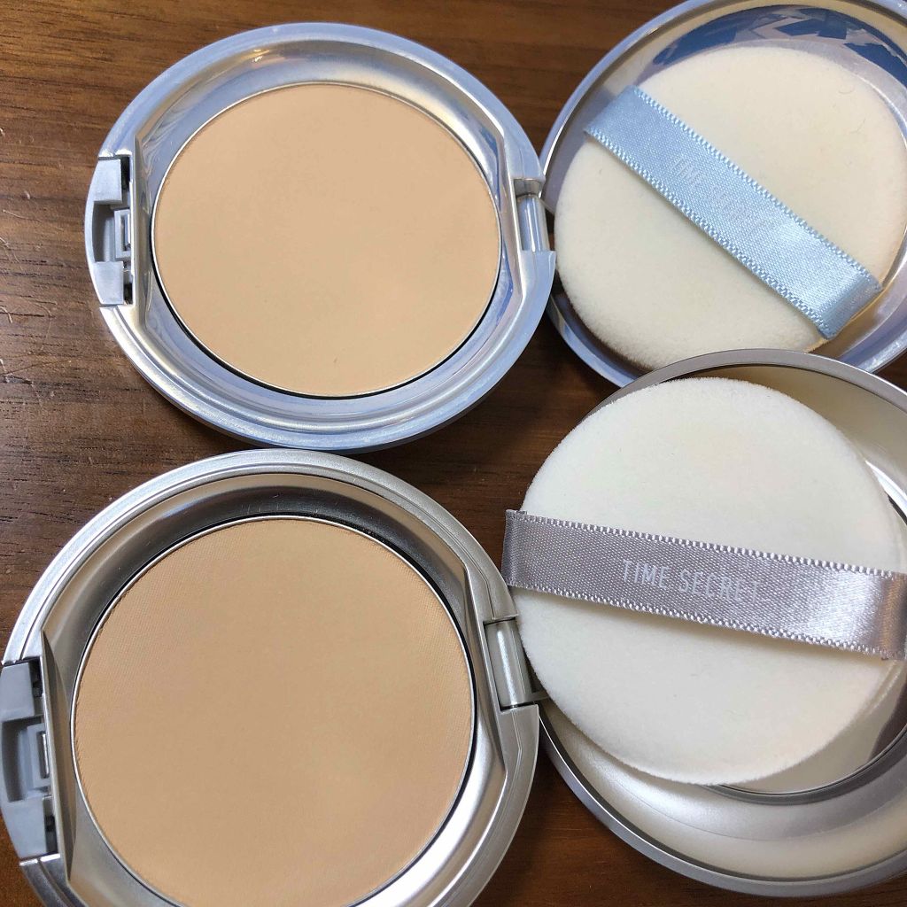 ミネラルクールUVパウダー/TIME SECRET/プレストパウダーを使ったクチコミ（2枚目）