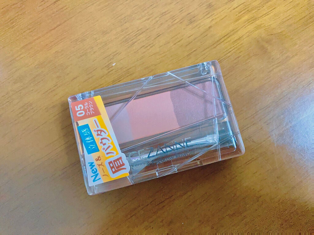 ノーズ&アイブロウパウダー/CEZANNE/パウダーアイブロウを使ったクチコミ(2枚目)