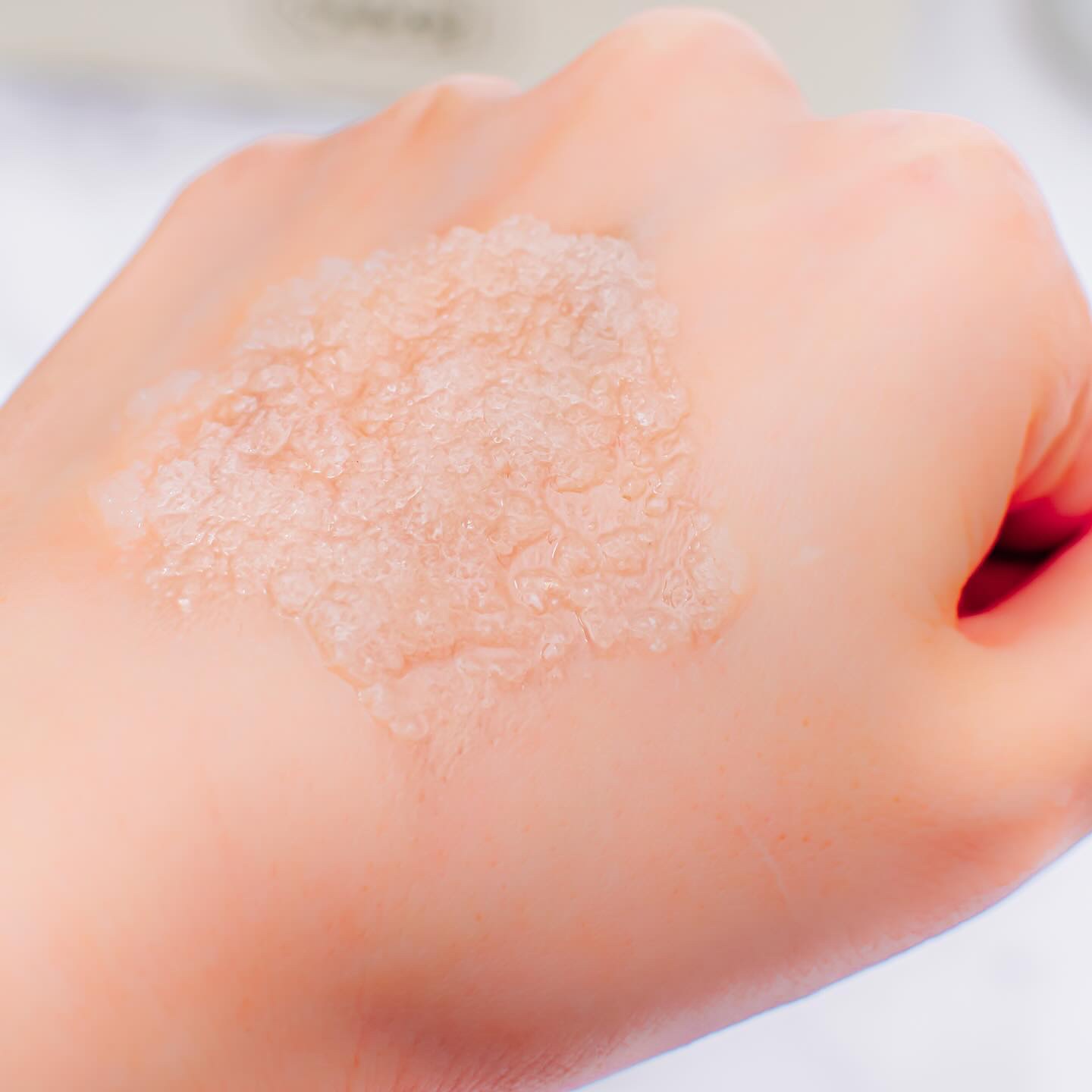 ボディスクラブ グリーン・ローズ グリーン・ローズ 320g/SABON/ボディスクラブを使ったクチコミ（3枚目）