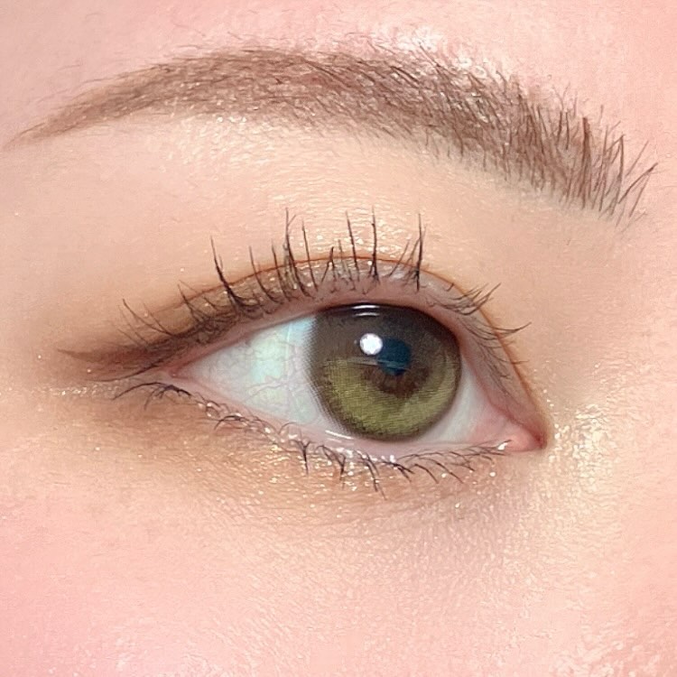 Glowy 1day/OLENS/ワンデー（１DAY）カラコンを使ったクチコミ（3枚目）