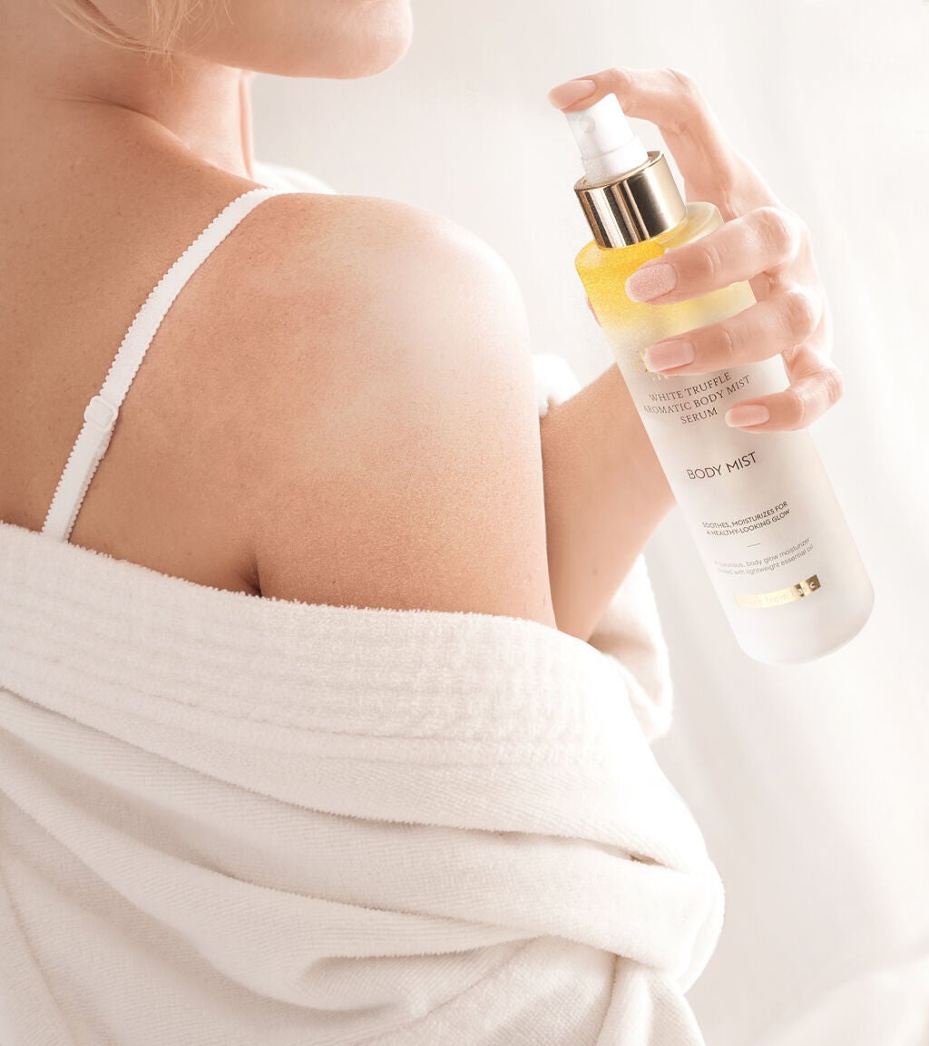 ホワイトトリュフアロマティックボディミストセラム/ダルバ/ボディオイルを使ったクチコミ(4枚目)