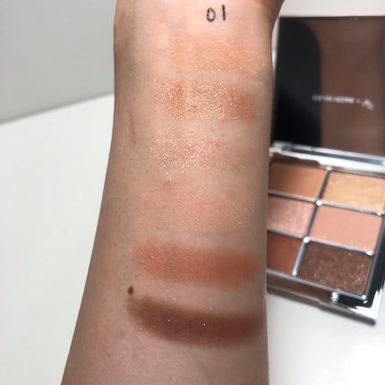 アイ ヴィーガン シアーパレット 01 シアーヌード/AMUSE/アイシャドウパレットを使ったクチコミ(2枚目)