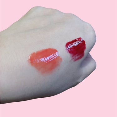 Milk Touch グロッシージェリーオーリップティントのクチコミ「Milk Touch🥀Glossy Jelly-O Lip Tint

Peach Bear .....」（3枚目）