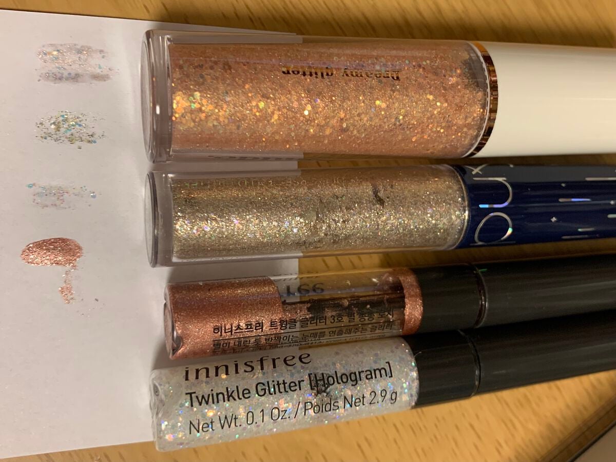 トゥインクル グリッター/innisfree/リキッドアイライナーを使ったクチコミ(1枚目)