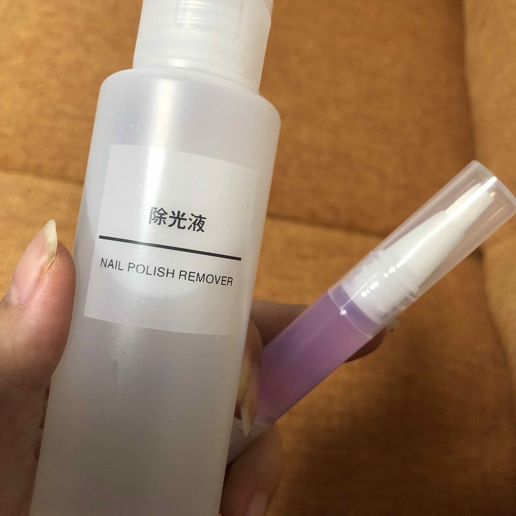 除光液/無印良品/除光液を使ったクチコミ(1枚目)
