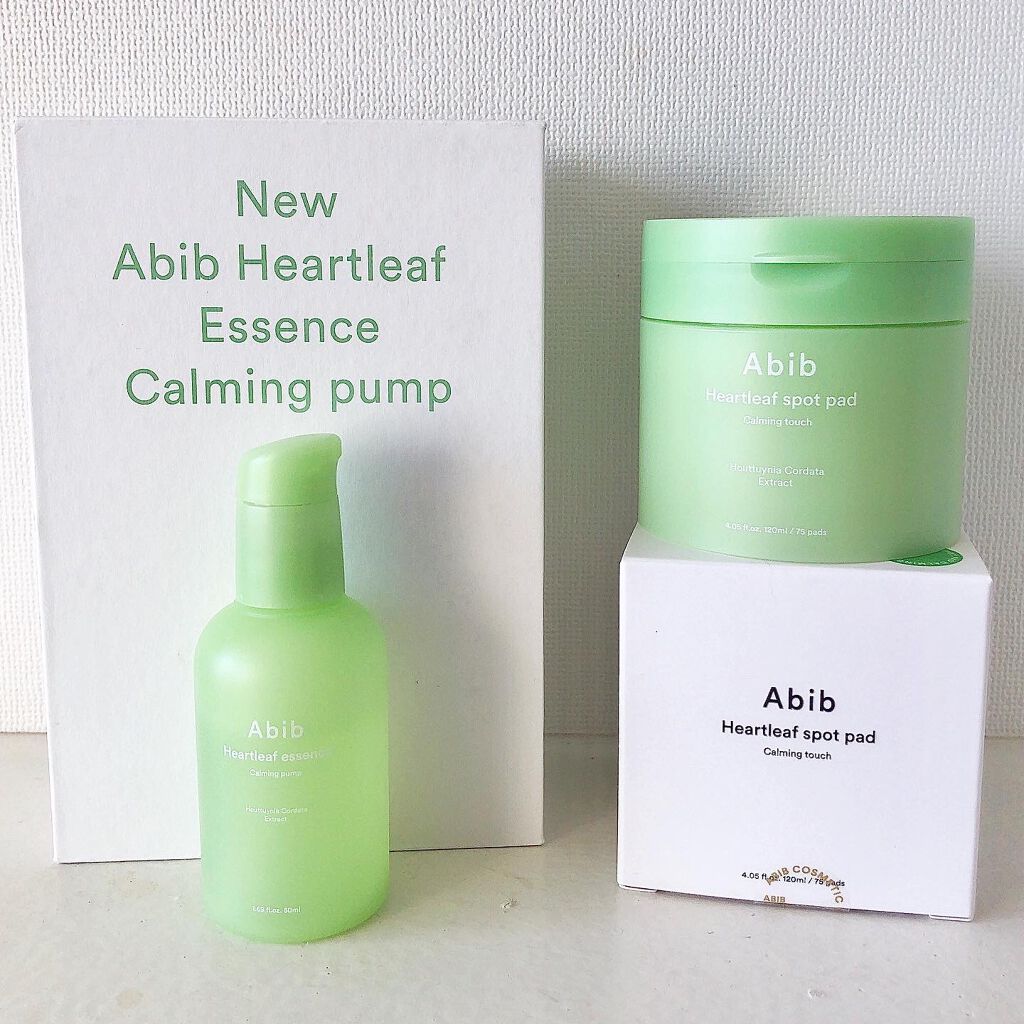 ドクダミカーミングタッチスポットパッド/Abib /トナーパッドを使ったクチコミ（1枚目）