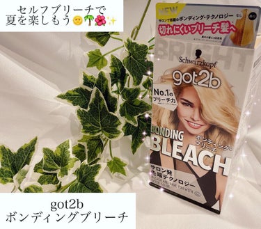 ボンディング・ブリーチ 1 箱/got2b/ブリーチ剤を使ったクチコミ（1枚目）