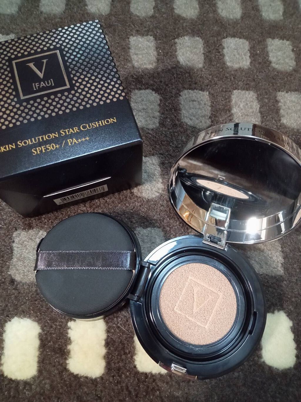スキンソリューションスタークッション/FAU/クッションファンデーションを使ったクチコミ（1枚目）
