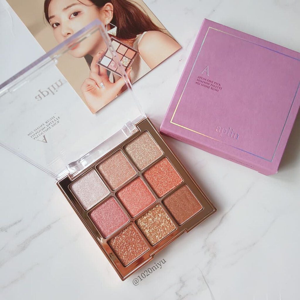 ワンピックアイシャドウパレット/APLIN/アイシャドウパレットを使ったクチコミ(9枚目)