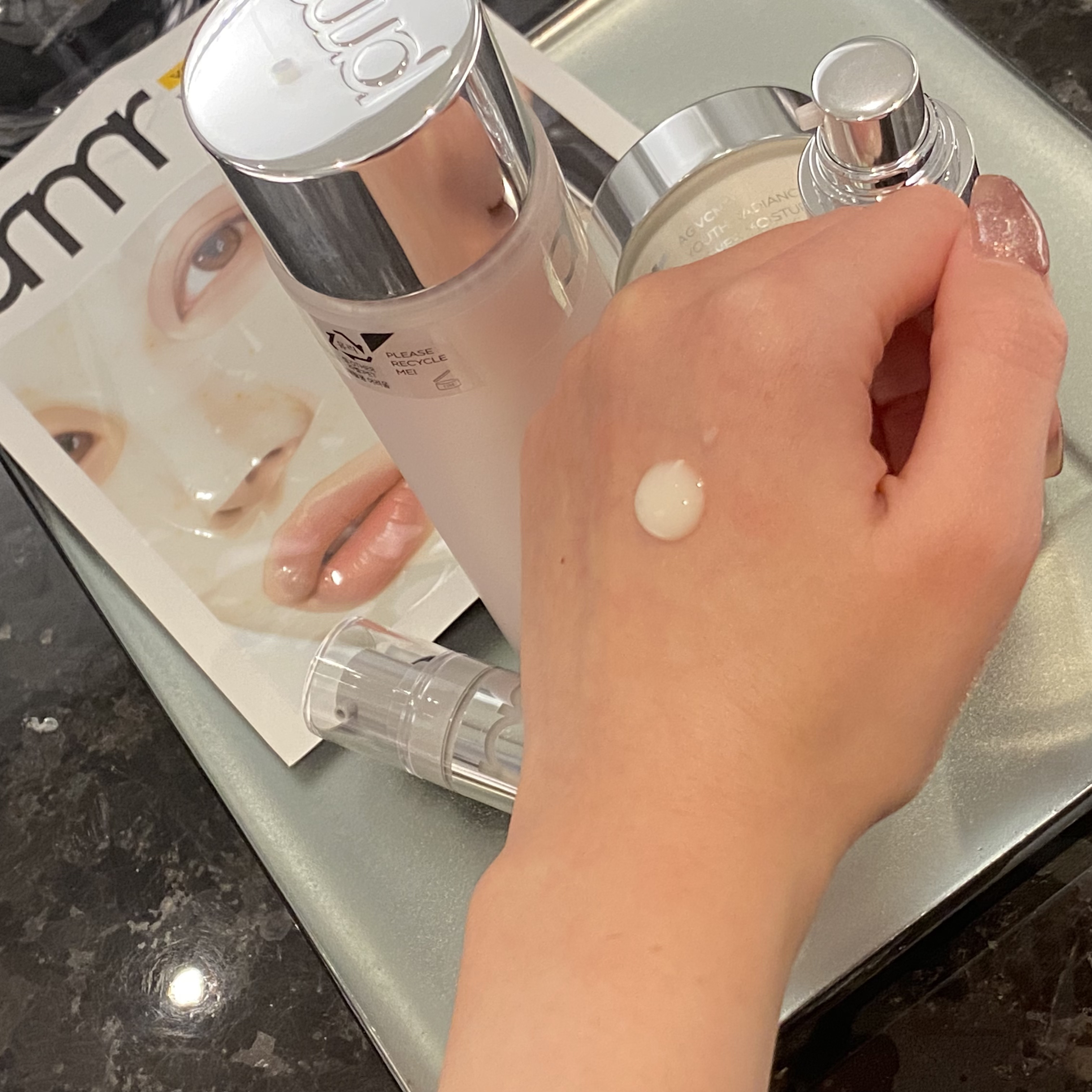 ユースラディアンスパワー モイスチャーライジング クリーム/primera/フェイスクリームを使ったクチコミ（3枚目）