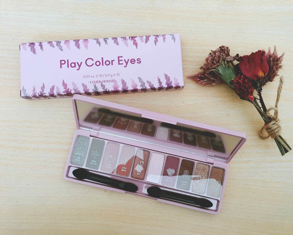 プレイカラー アイシャドウ/ETUDE/アイシャドウパレットを使ったクチコミ(1枚目)