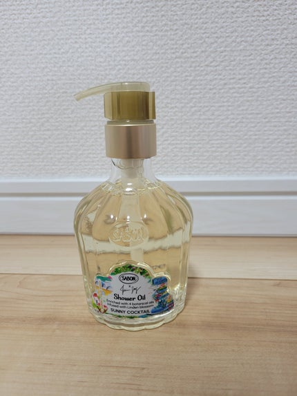 シャワーオイル サニー・カクテル/SABON/ボディソープを使ったクチコミ(1枚目)