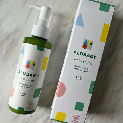 ミルクローション/ALOBABY/ボディミルクを使ったクチコミ(6枚目)