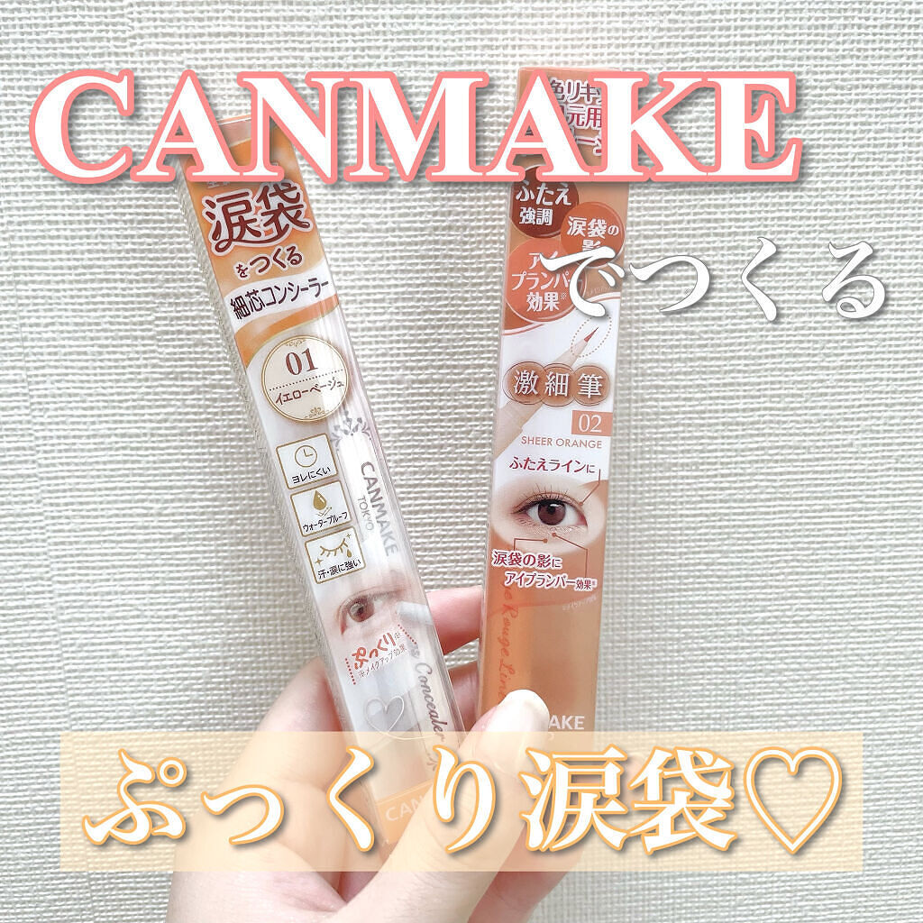 3wayスリムアイルージュライナー/キャンメイク/リキッドアイライナーを使ったクチコミ（1枚目）