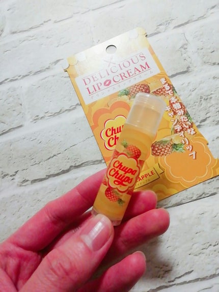 デリシャスリップクリーム Chupa Chups(チュッパチャプス)/デリシャスリップクリーム/リップクリームを使ったクチコミ(1枚目)
