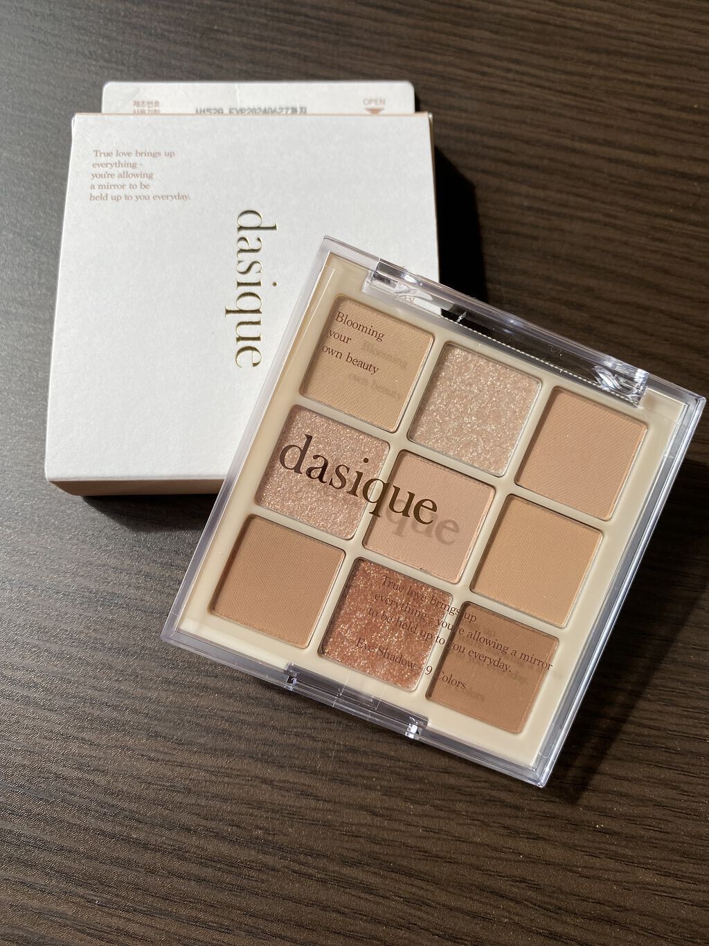 シャドウパレット/dasique/アイシャドウパレットを使ったクチコミ（1枚目）