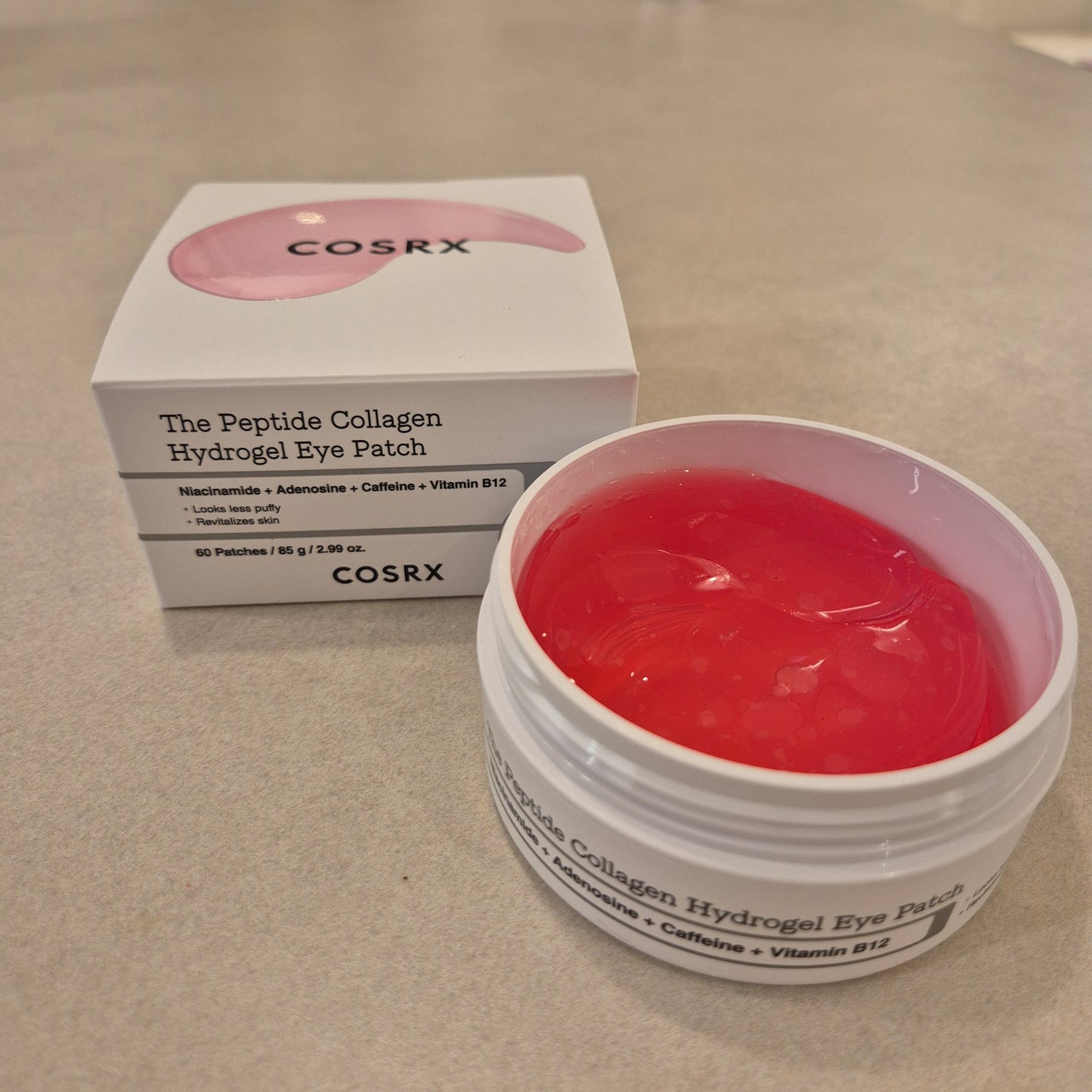 RXザ・ペプチドコラーゲン ハイドロゲルアイパッチ/COSRX/アイケア・アイクリームを使ったクチコミ(1枚目)