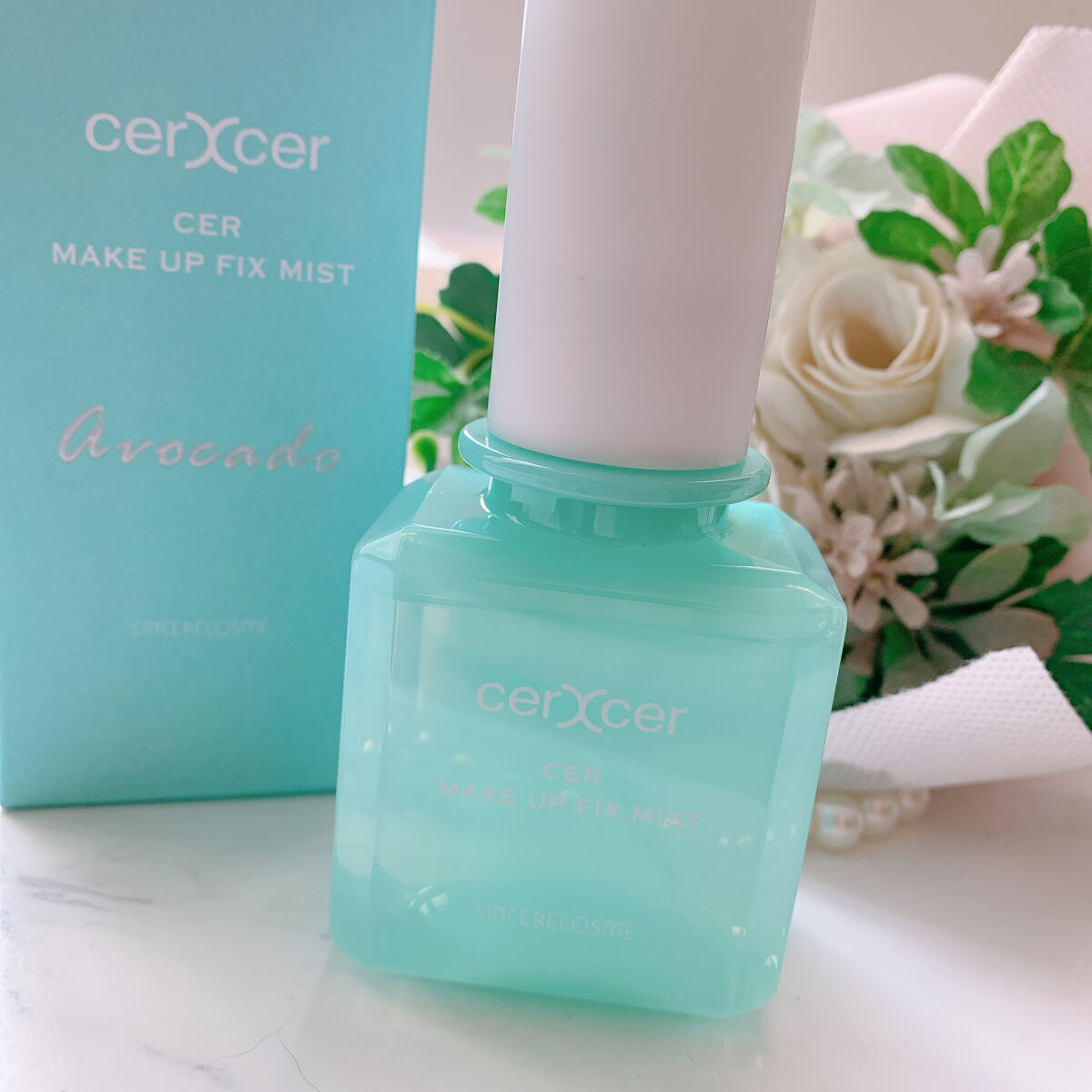 メイクアップフィックスミスト/cerXcer/フィックスミストを使ったクチコミ（3枚目）