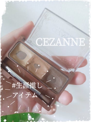 ノーズ＆アイブロウパウダー/CEZANNE/パウダーアイブロウを使ったクチコミ（1枚目）