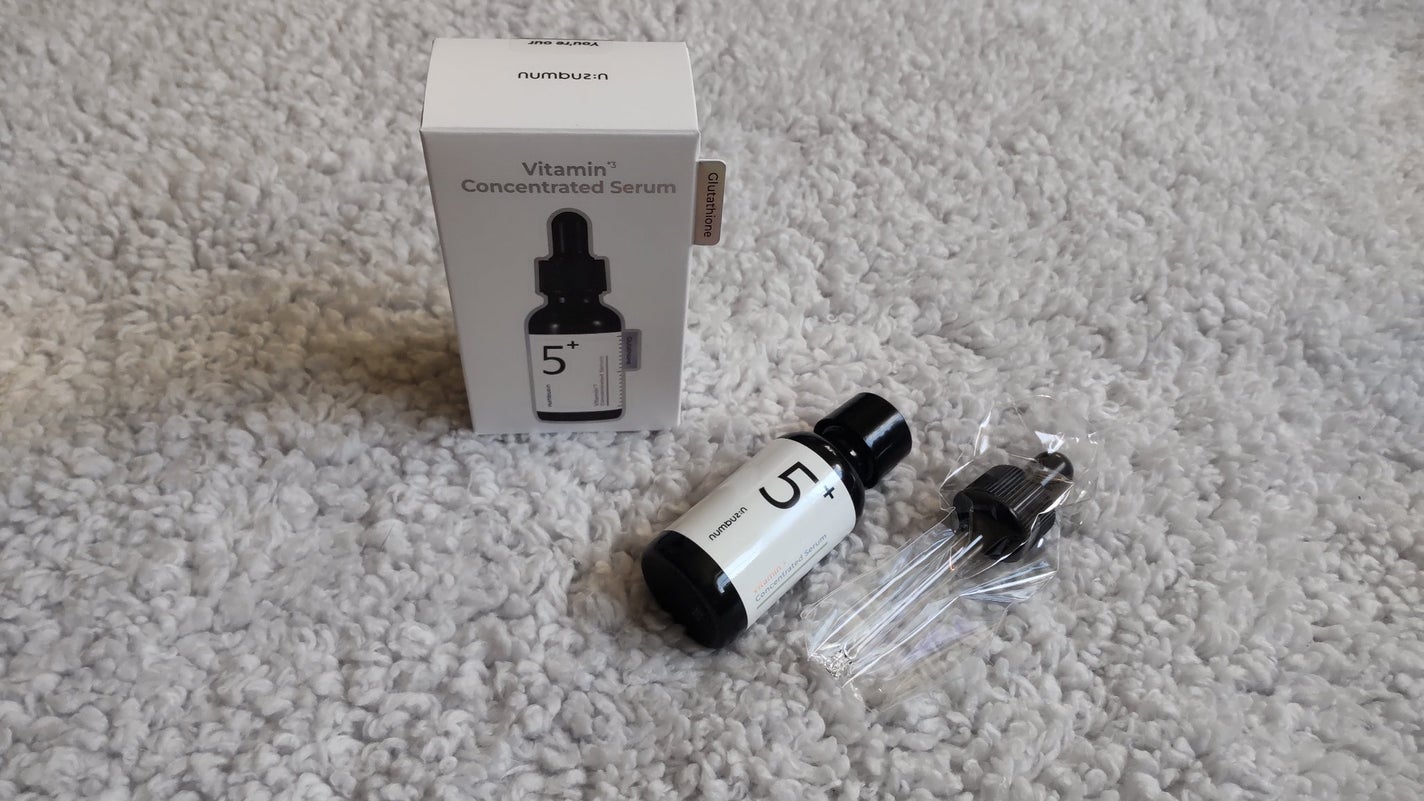 5番 白玉グルタチオンC美容液/numbuzin/美容液を使ったクチコミ(1枚目)