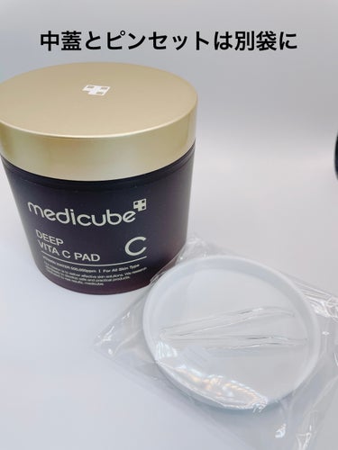 ディープビタCパッド/MEDICUBE/拭き取り化粧水を使ったクチコミ（3枚目）