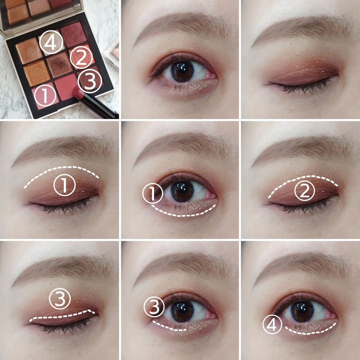 エンドレスナイツ アイシャドーパレット/NARS/アイシャドウパレットを使ったクチコミ(4枚目)