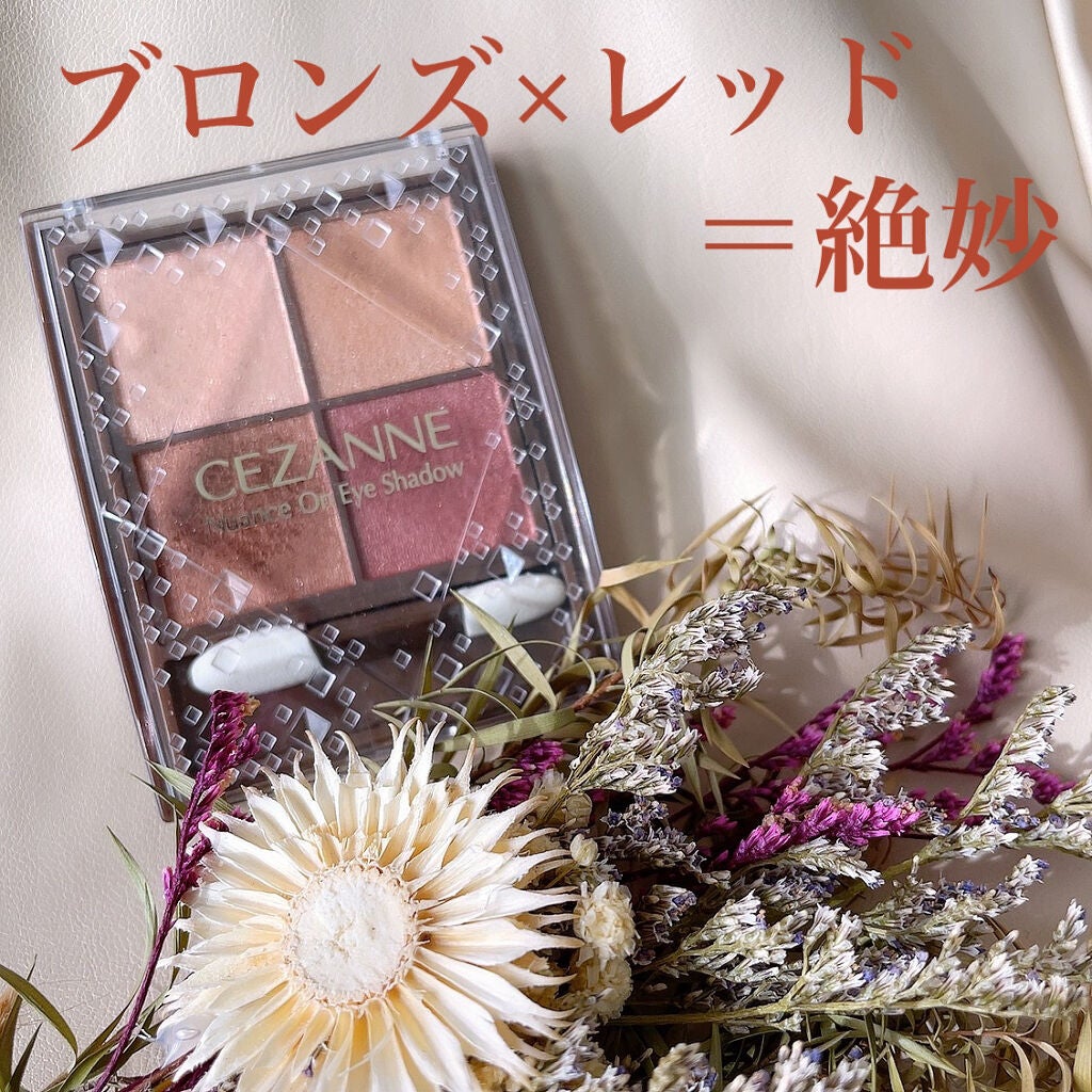 ニュアンスオンアイシャドウ/CEZANNE/アイシャドウパレットを使ったクチコミ(1枚目)