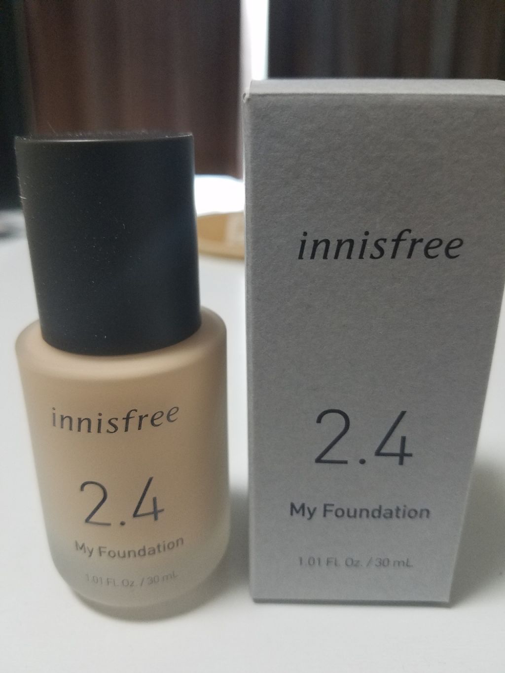 マイファンデーション/innisfree/リキッドファンデーションを使ったクチコミ(1枚目)