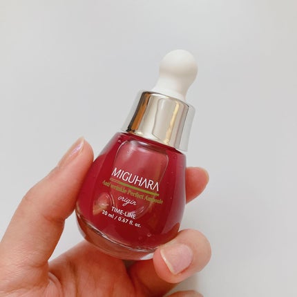 アンチリンクルエフェクトアンプルオリジン/MIGUHARA/美容液を使ったクチコミ(6枚目)