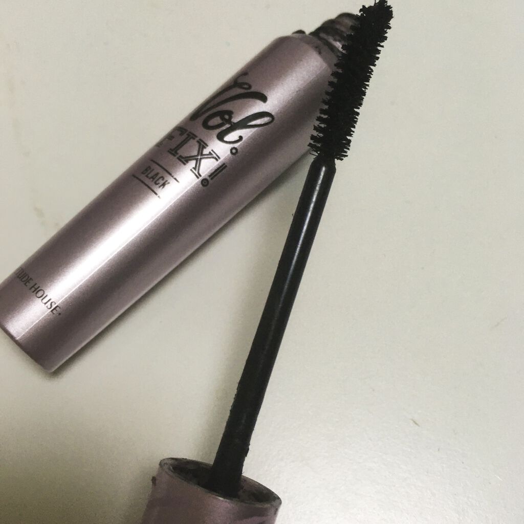 ラッシュパーム ボリュームフィックスマスカラ ブラック/ETUDE/マスカラを使ったクチコミ（1枚目）