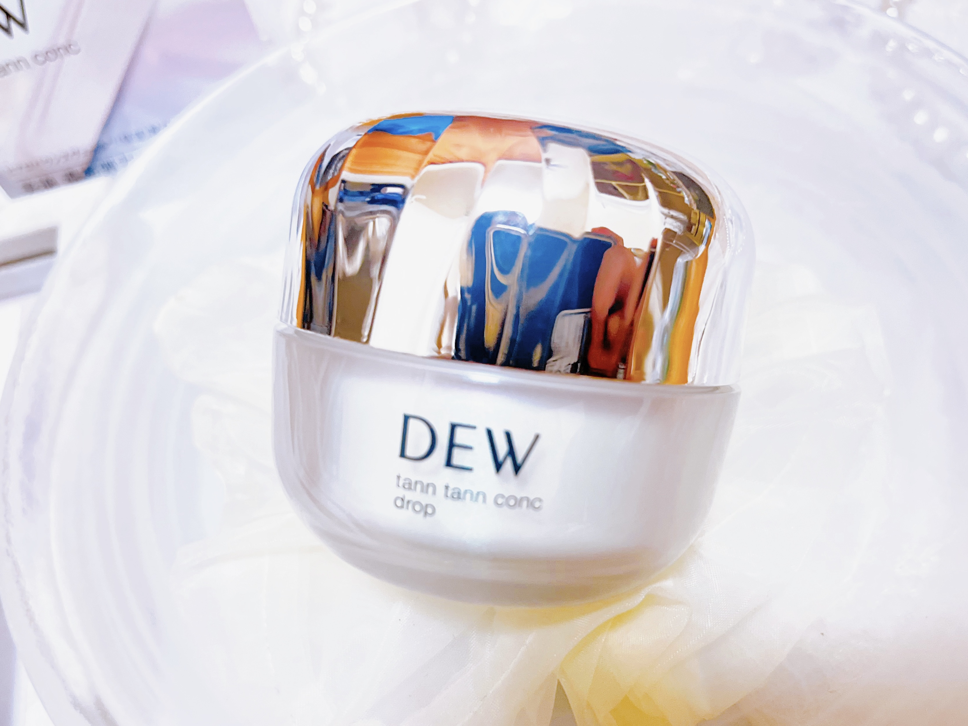 タンタンコンクドロップ/DEW/フェイスクリームを使ったクチコミ（2枚目）