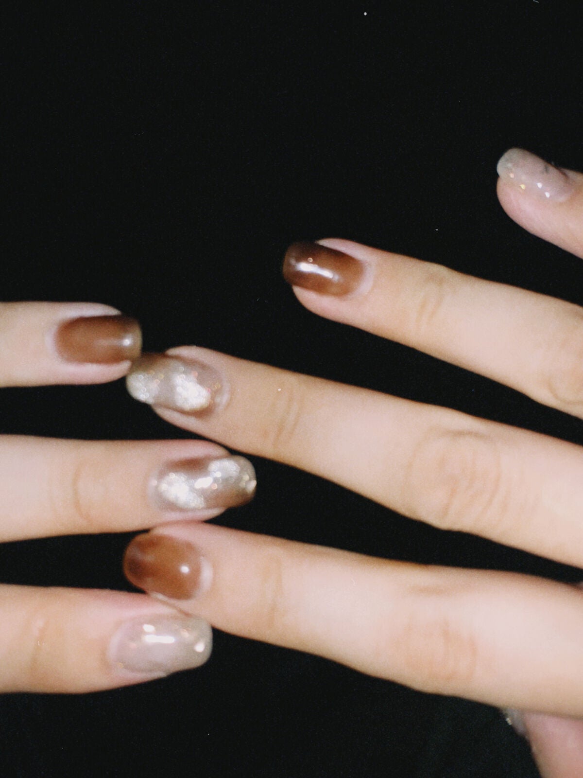 ジェルネイル(ライト対応)/セリア/ジェルネイルを使ったクチコミ(4枚目)