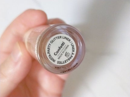 INSTA-PARTY GLITTER LINER/SHEGLAM/グリッターを使ったクチコミ(7枚目)