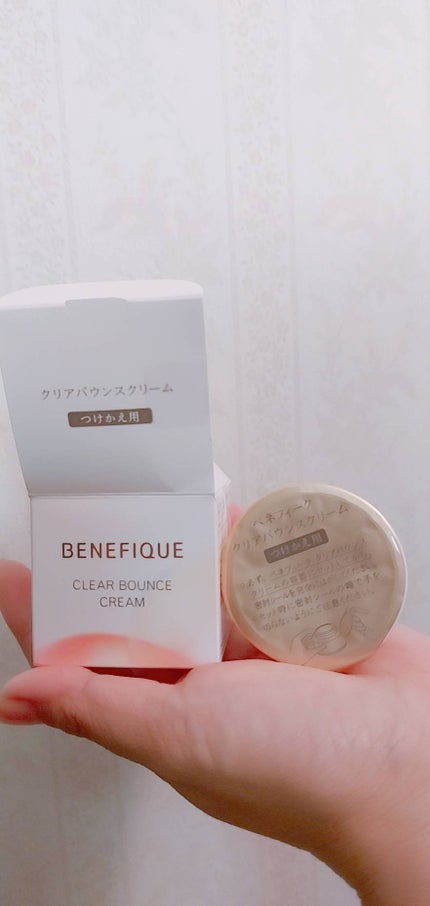 クリアバウンスクリーム /BENEFIQUE/フェイスクリームを使ったクチコミ(3枚目)