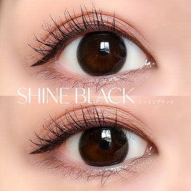 POPLENS シャインブラックワンデーのクチコミ「


▼抜け感❤︎裸眼風黒コン🐼💟
【Shine Black 1Day / Black】
⁡
.....」（2枚目）