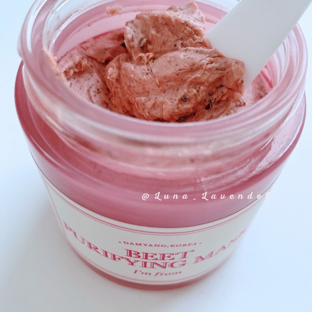 ビーツピュリファイングフェイスマスク/I'm from/洗い流すパック・マスクを使ったクチコミ(2枚目)