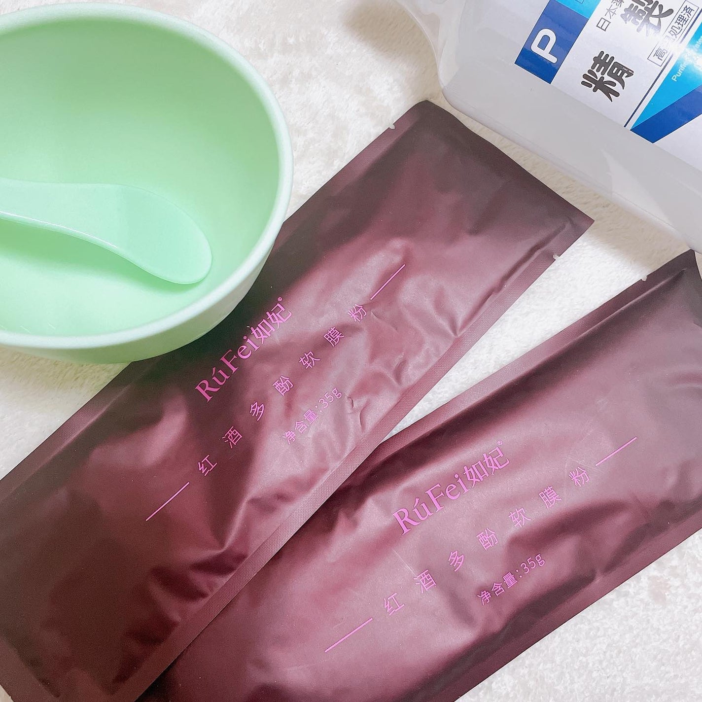 如妃 RuFei(リューフェイ) WIパウダー/RuFei如妃/シートマスク・パックを使ったクチコミ(1枚目)